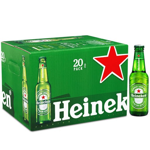 Pack de 20 Heineken
